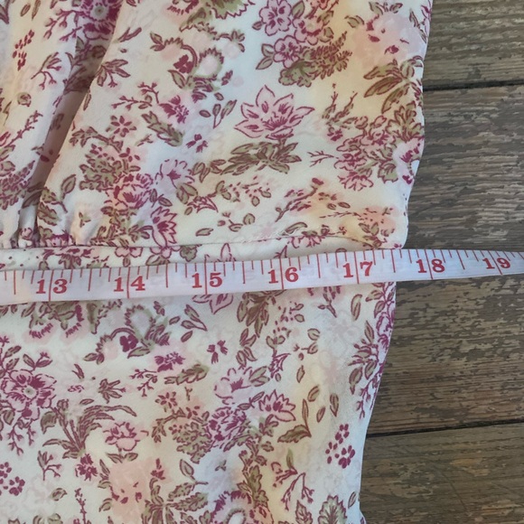 90s Ditsy Floral Garden Party Ruffle Milkmaid Dress - Picture 8 of 15